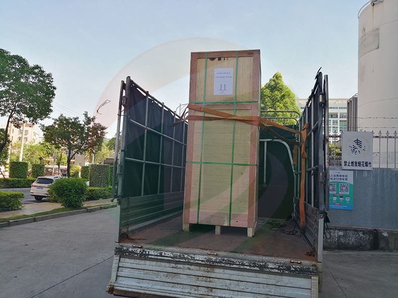 pouch cell case forming machine